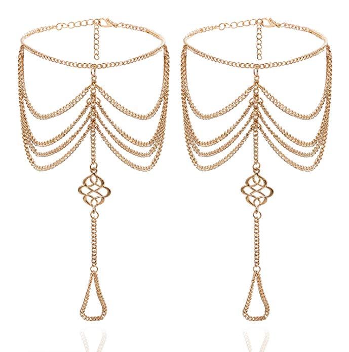 Chain Tassel Beach Anklet