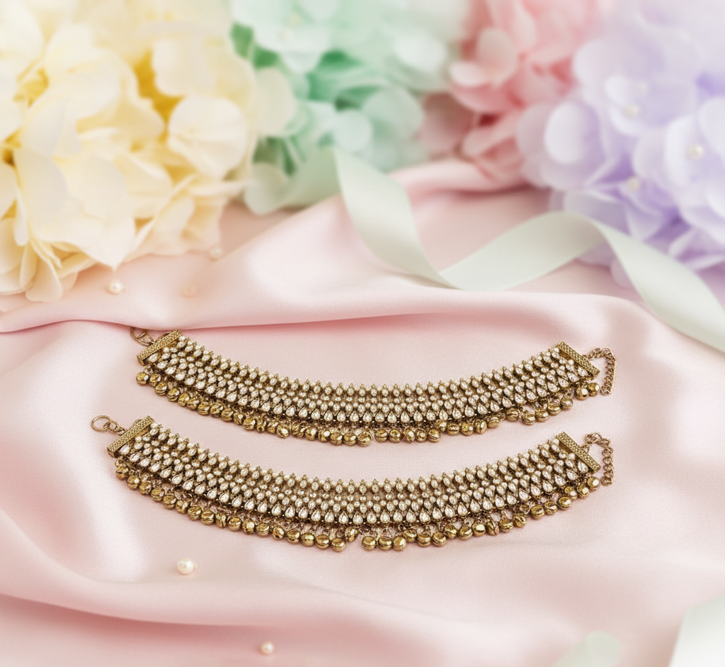 Dulhan Anklet Toe ring Pair