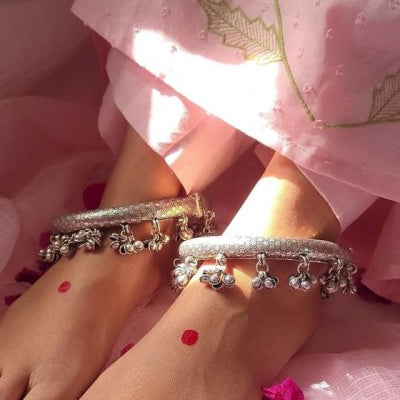 Mohini Rajasthani Tribal Anklet Kada