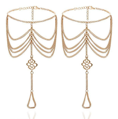 Chain Tassel Beach Anklet