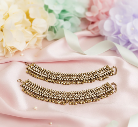 Dulhan Anklet Toe ring Pair